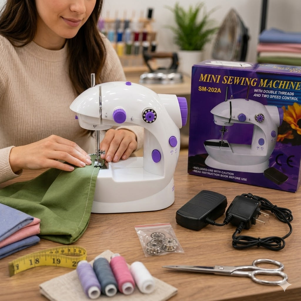Mini Máquina de Coser Portátil ✨🧵