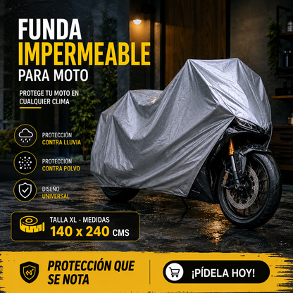 Funda Protectora Premium para Moto🏍️🌧️☀️ - Protector Universal para Motocicletas
