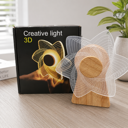 🌙 La Lámpara 3D que Llena tu Hogar de Luz, Calidez y Estilo