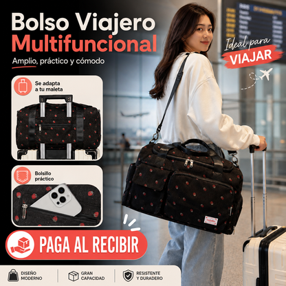 🧳 Bolso Viajero Multifuncional, Espacioso y Práctico