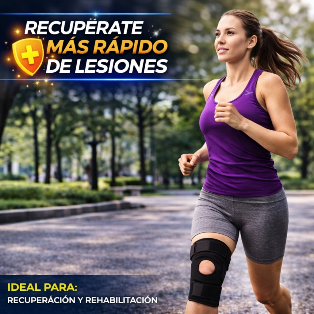 Rodillera Rotula Abierta – Soporte y Comodidad 🏃‍♂️🛡️
