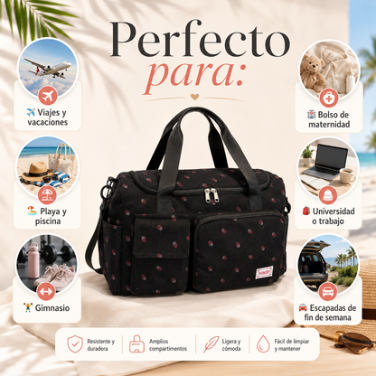 🧳 Bolso Viajero Multifuncional, Espacioso y Práctico